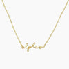 Sorority Script Necklace