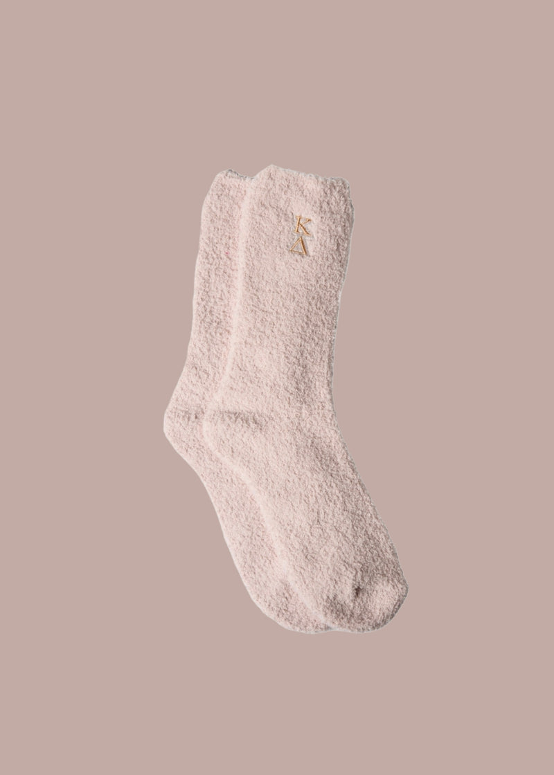 Greek Plush Socks