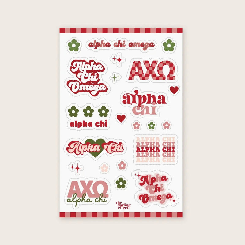 Sorority Sticker Sheet