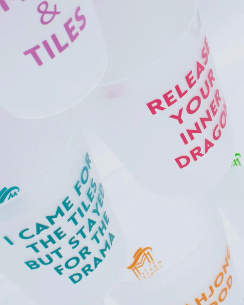 Mahjong Frosted Cups