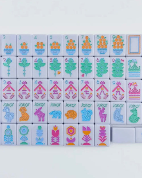 The Scandinavian Folk Art Series - My Fair Mahjong