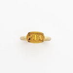 Greek Athena Oval Ring