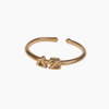 Greek Letter Adjustable Ring