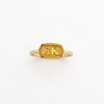 Greek Athena Oval Ring