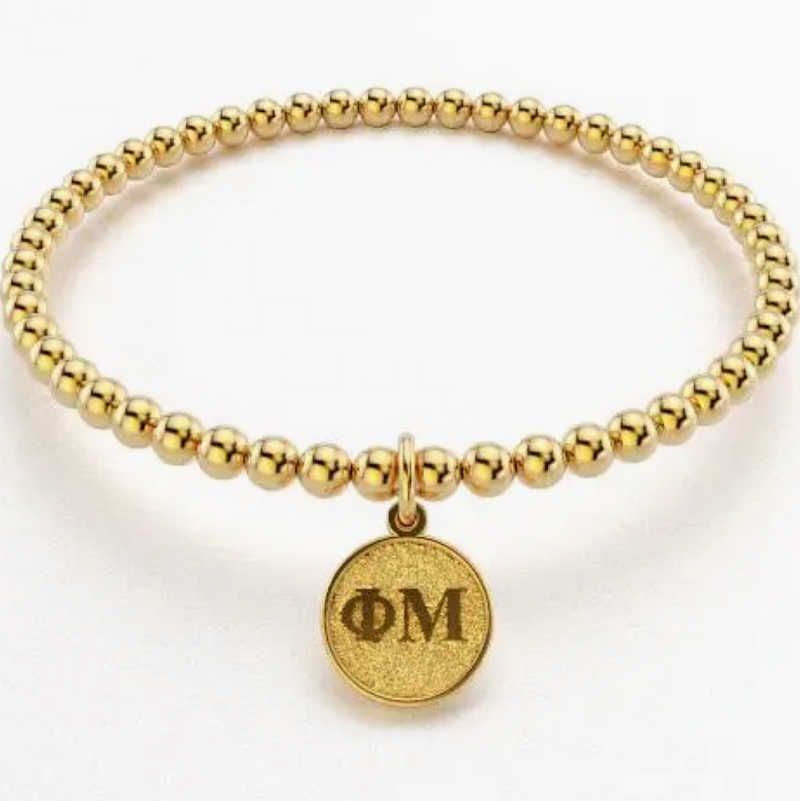 Gold Bead Bracelet