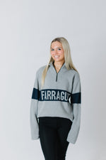 Gray Farragut Sweater with Zip