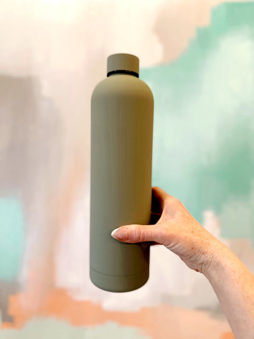 34 Oz / 1L Stainless Steel Water Bottle, 2 Colors