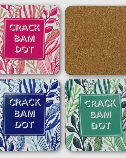 Mahjong Coasters - Set of 4