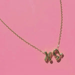 Bubble Letter Necklace