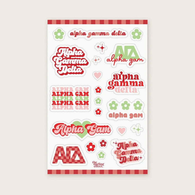 Sorority Sticker Sheet