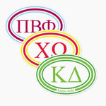 Sorority Greek Bumper Sticker