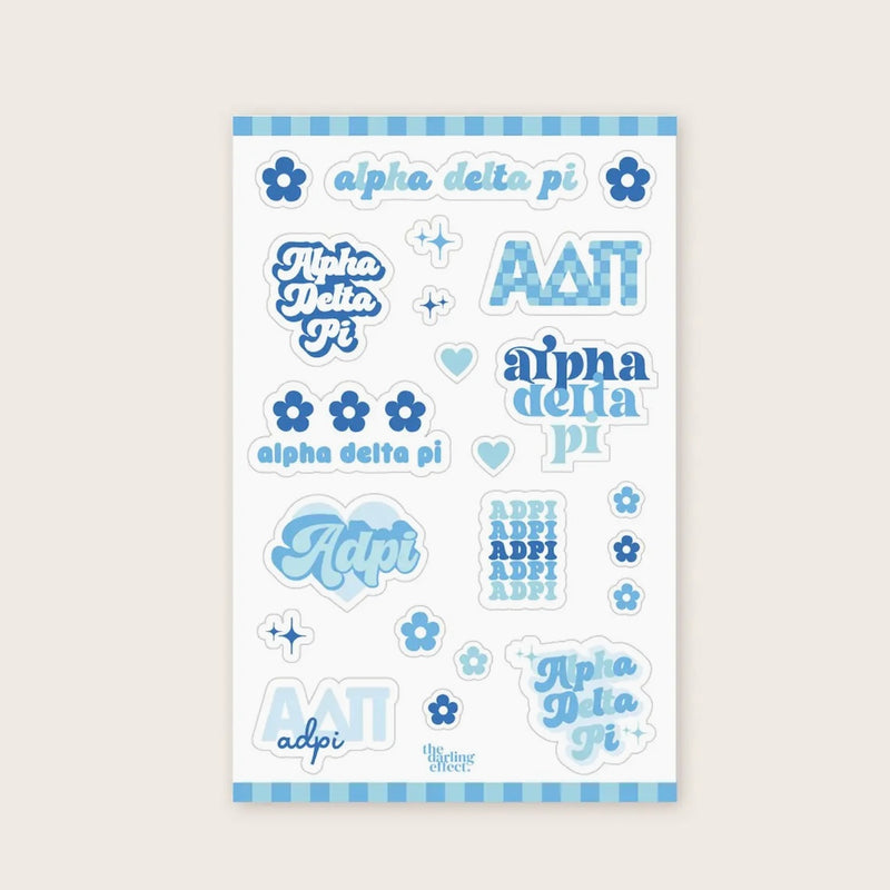 Sorority Sticker Sheet