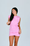 Bubble Gum Pink Casual Dress