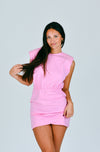 Bubble Gum Pink Casual Dress