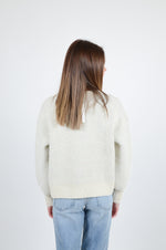 Daisy knit sweater