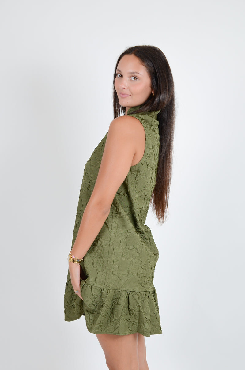 Florence Dress, Green