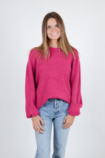 Perfectly Oversized Sweater, Magentaq