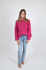 Perfectly Oversized Sweater, Magentaq