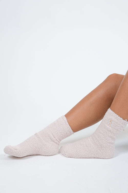 Greek Plush Socks