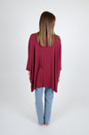 Mila Top, Maroon