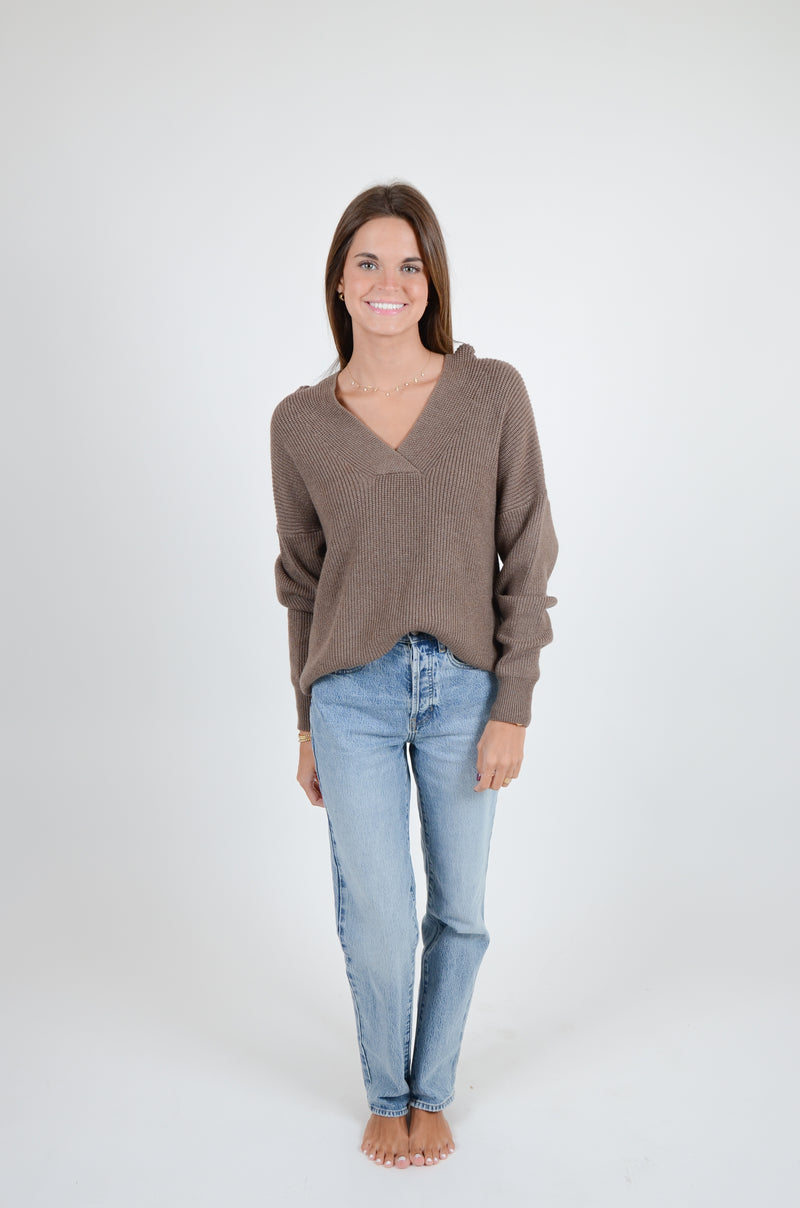 Essential Sweater, Brown