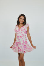 The Pink Peony Flutter Dress