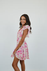 The Pink Peony Flutter Dress