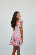 The Pink Peony Flutter Dress