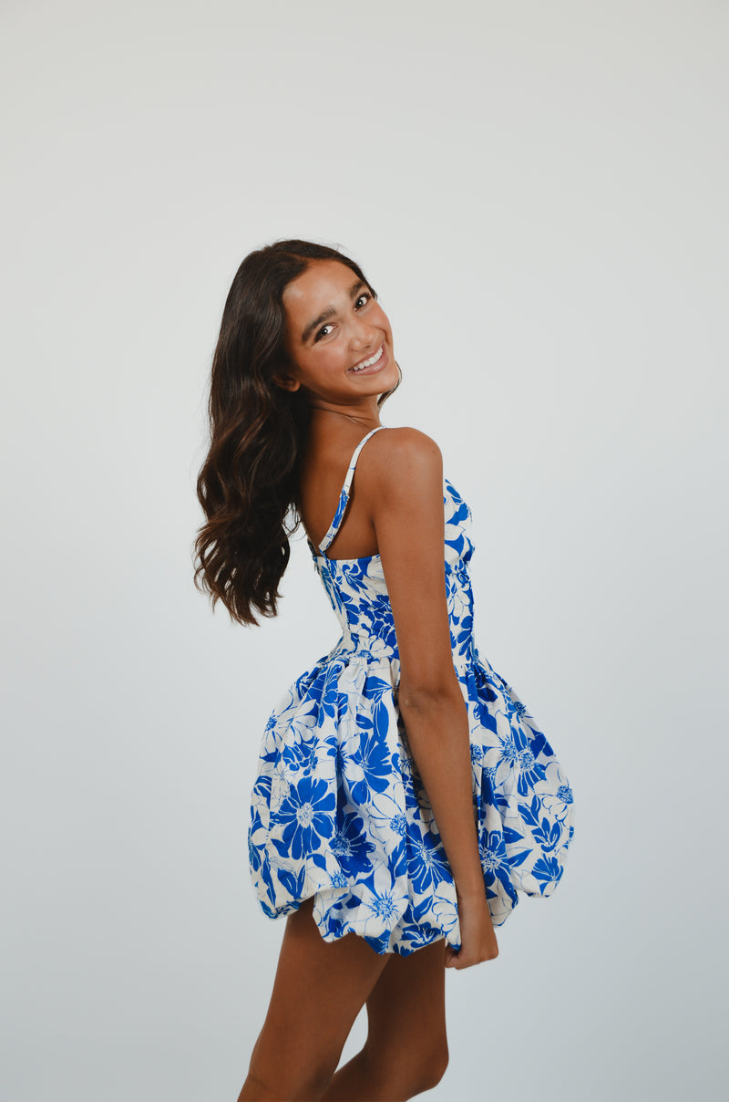 Capri Bloom Bubble Dress