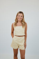 Cream Set with Double Bows in Back