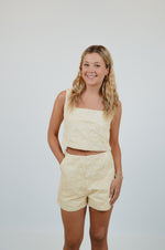 Cream Set with Double Bows in Back