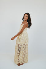 Cream Lace Dress