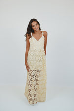 Cream Lace Dress