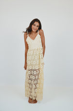 Cream Lace Dress