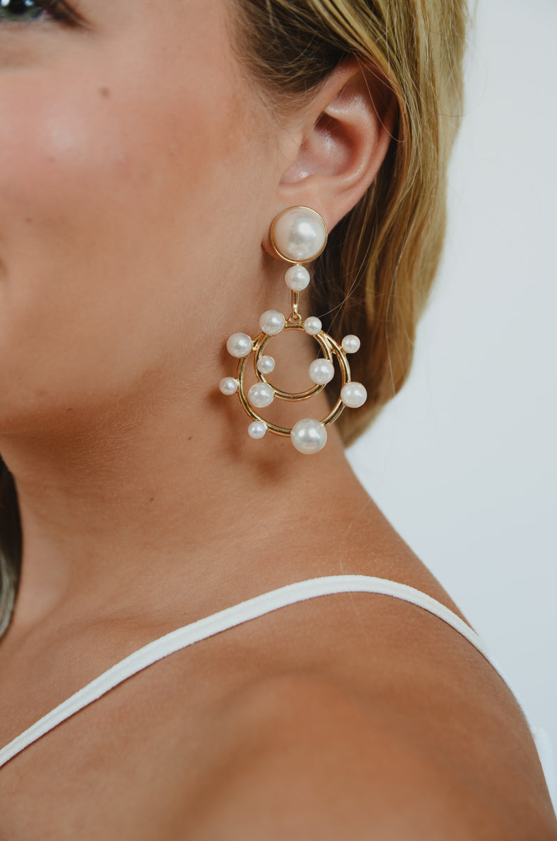 Dripping in Pearls Earrings