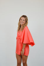 Coral Romper