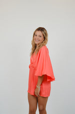 Coral Romper
