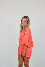 Coral Romper