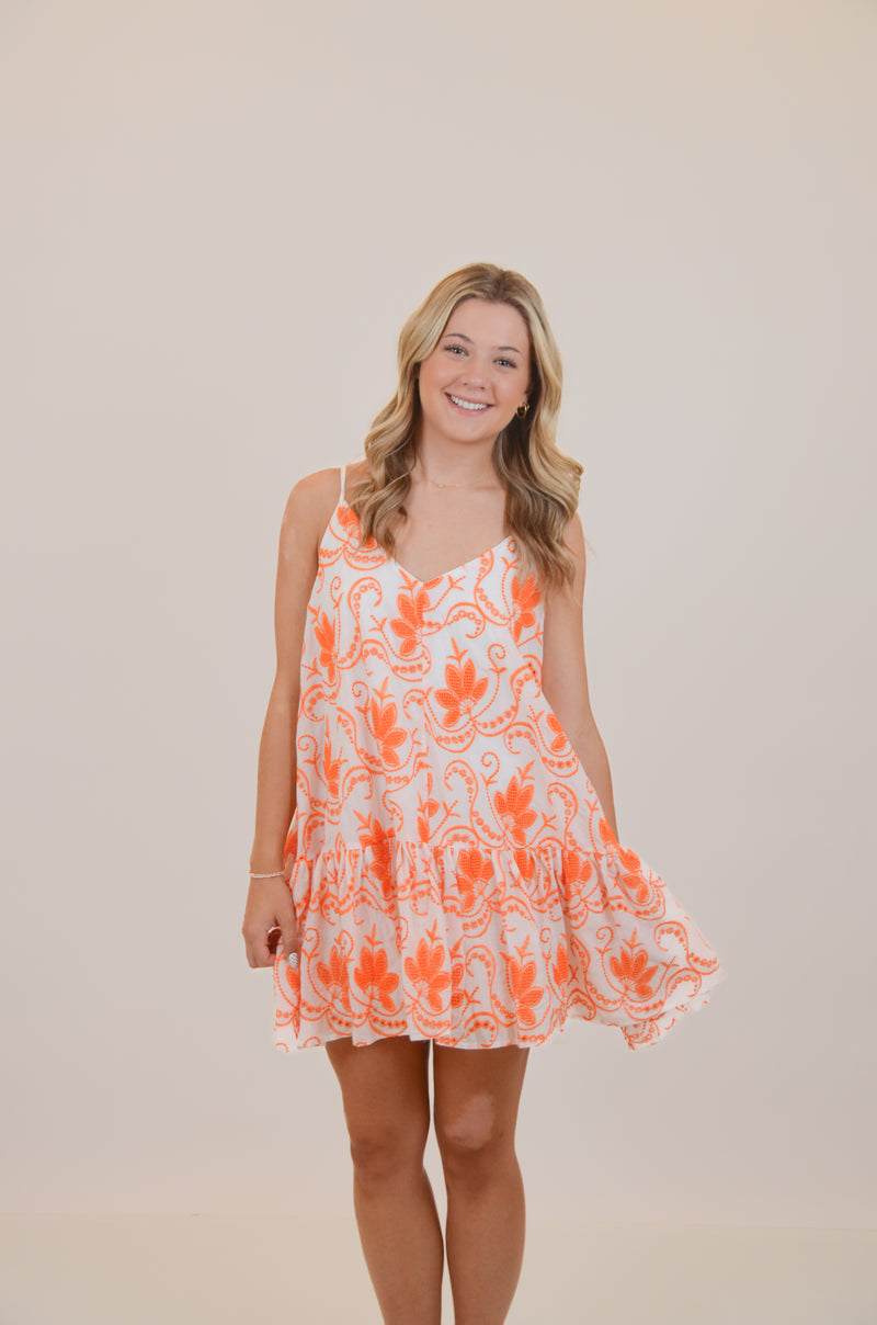 Here For the Tailgate Dress