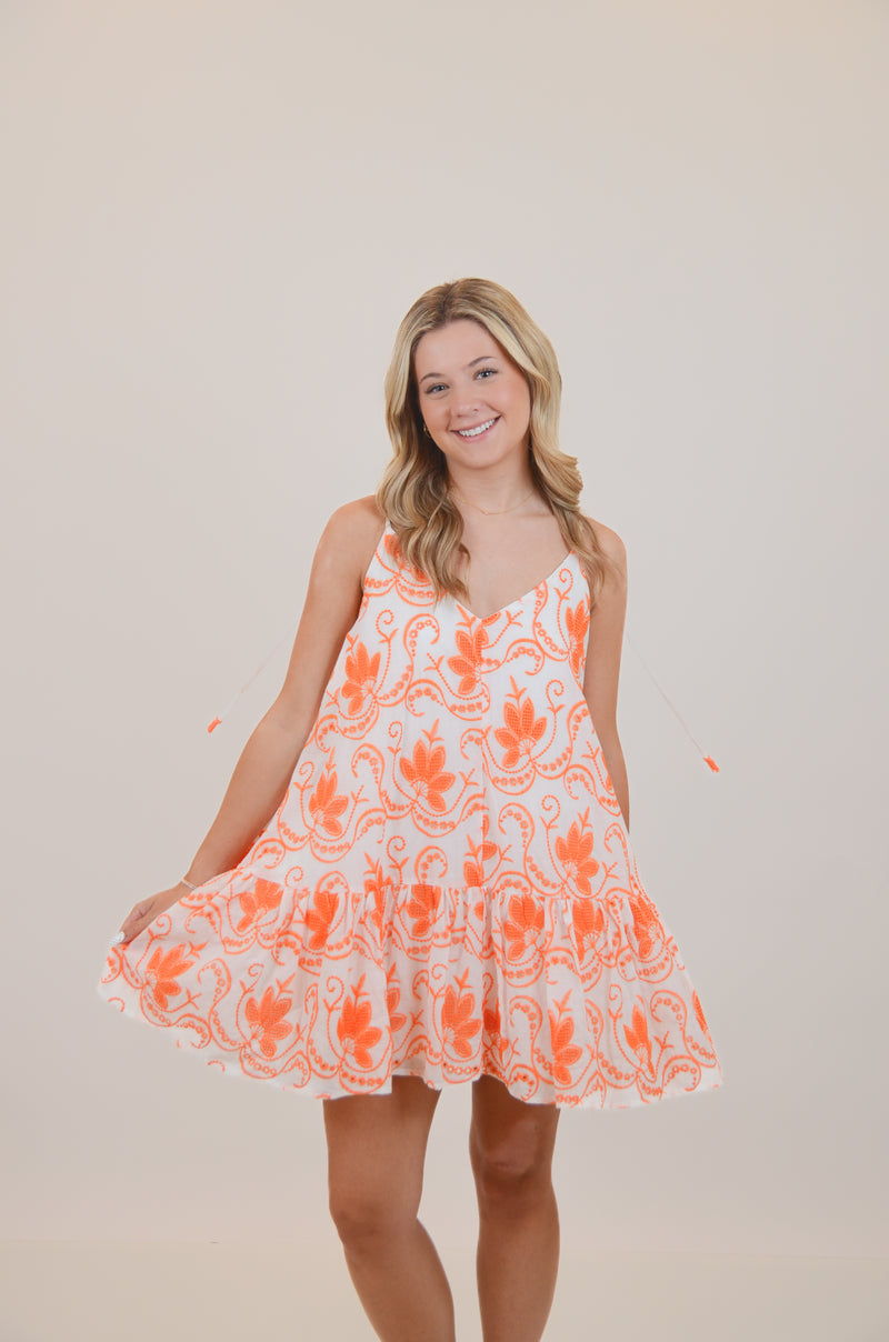 Here For the Tailgate Dress