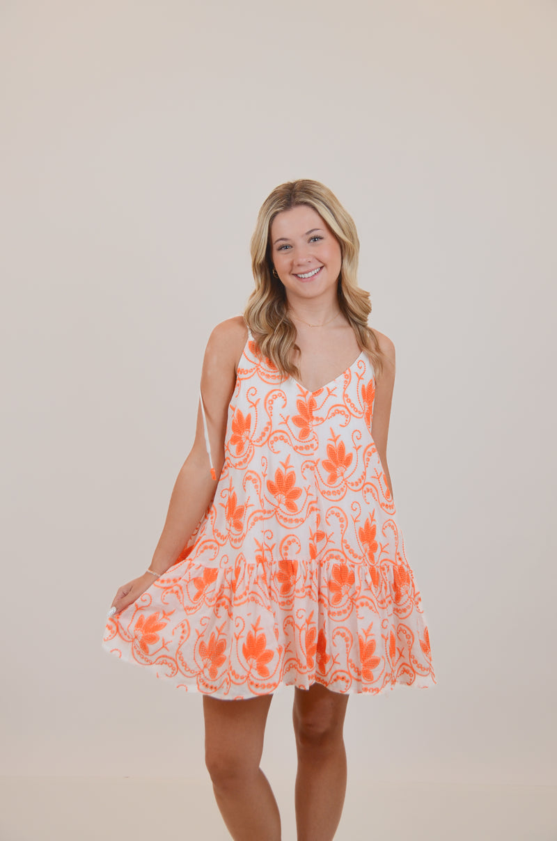 Here For the Tailgate Dress