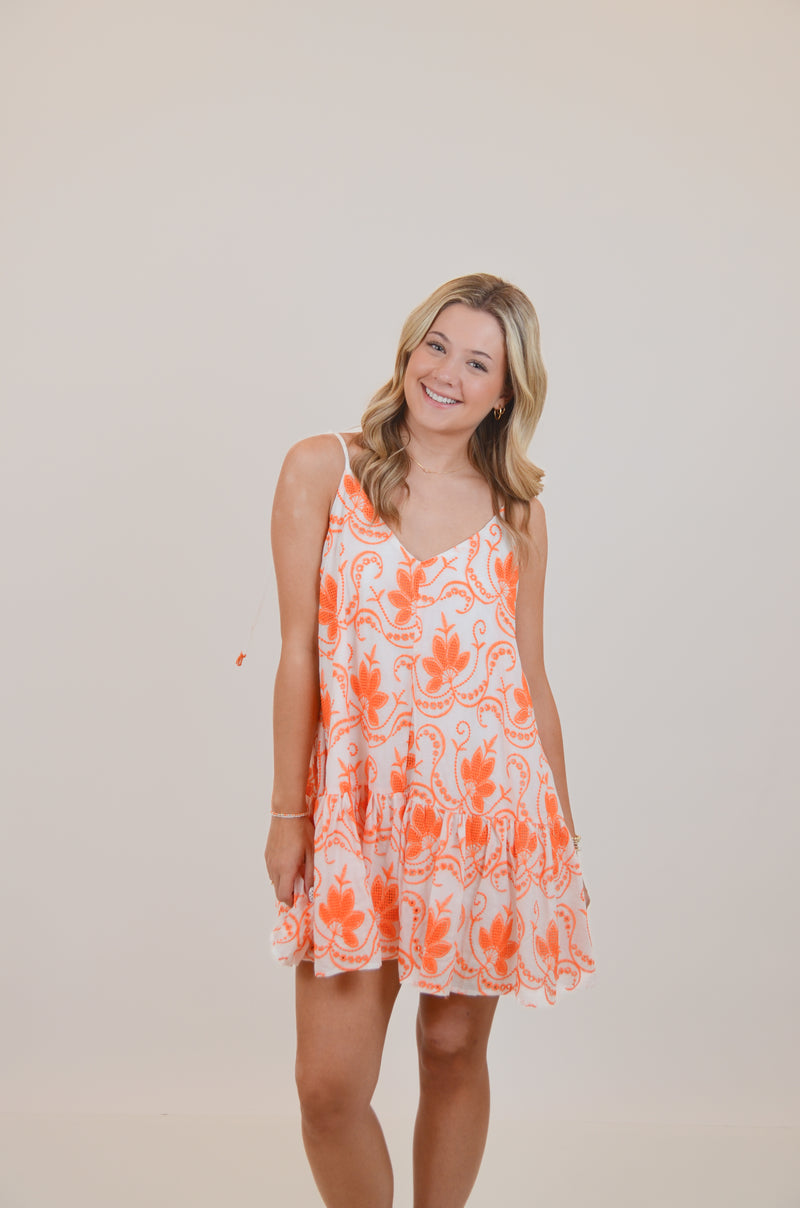 Here For the Tailgate Dress