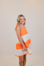 Walking to The Stadium in Style Dress