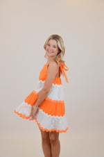 Walking to The Stadium in Style Dress