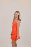 Cargo Style Adjustable Straps Mini Dress