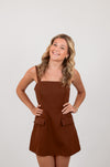 Dreaming of Crisp Weather Dress, Brown