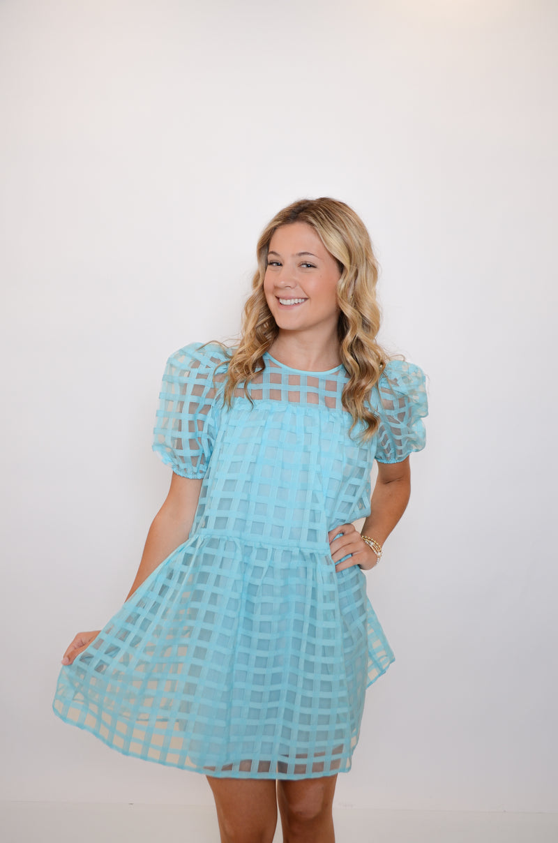 The Lillie Kate Dress, Blue