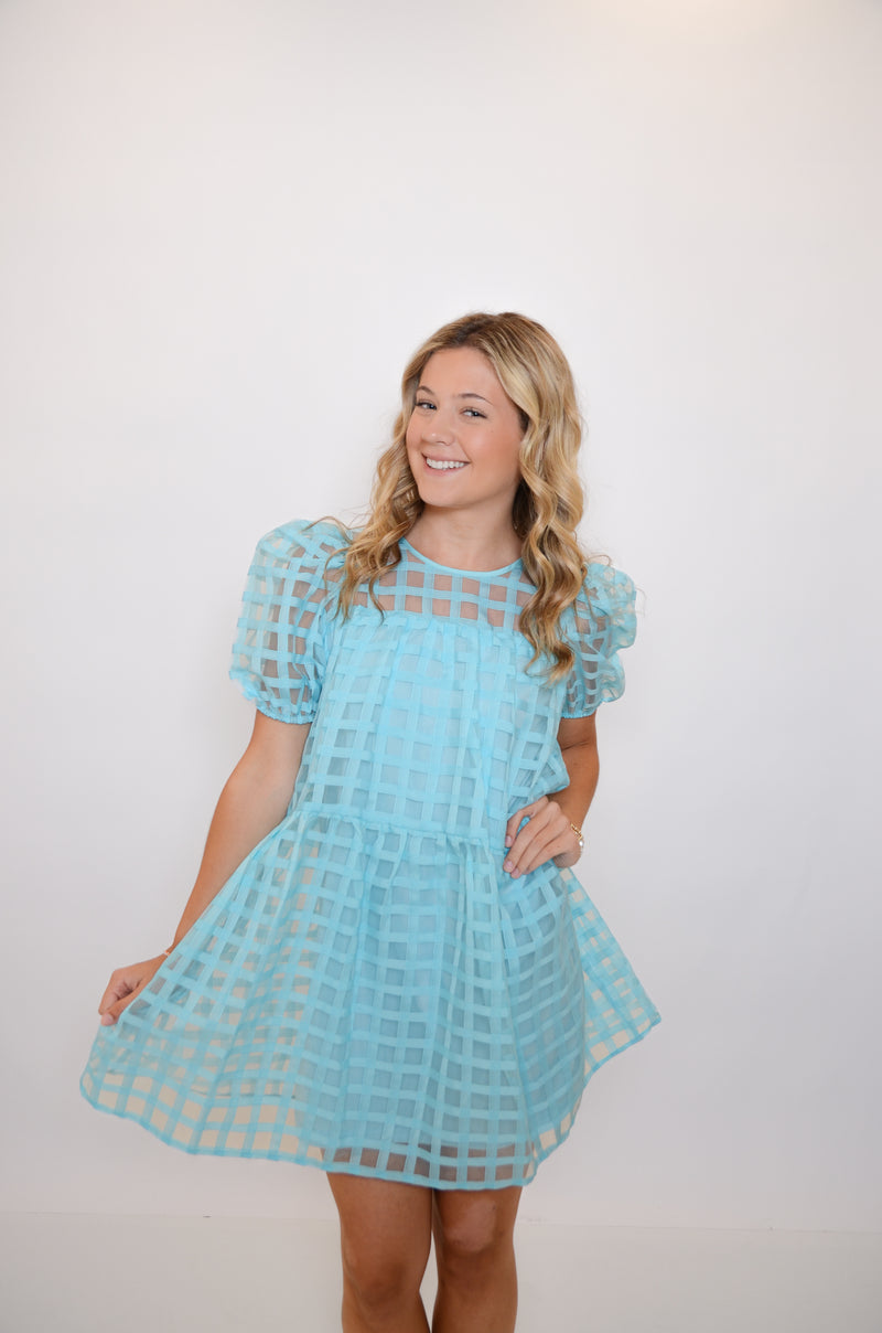 The Lillie Kate Dress, Blue