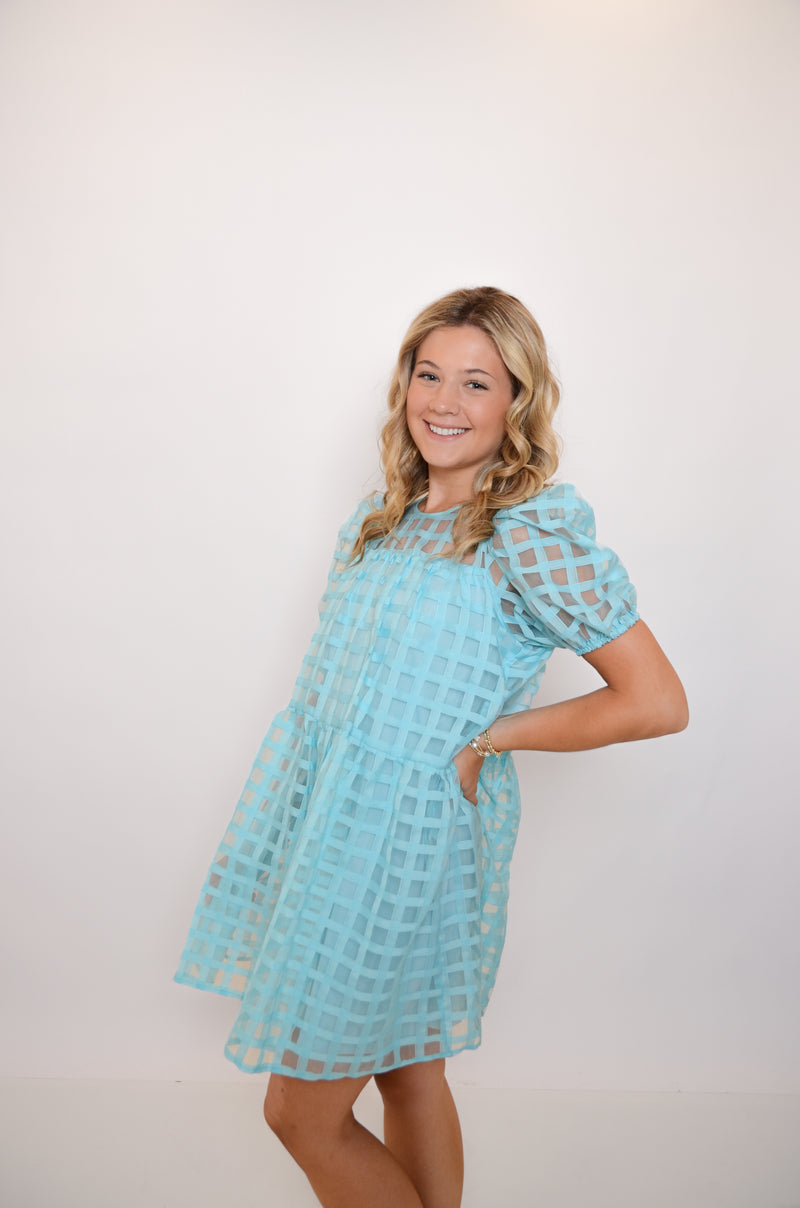 The Lillie Kate Dress, Blue