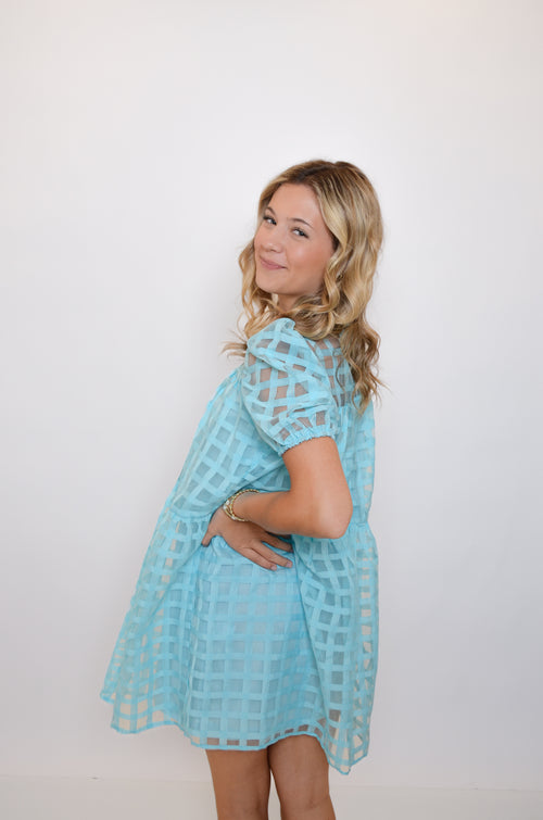 The Lillie Kate Dress, Blue